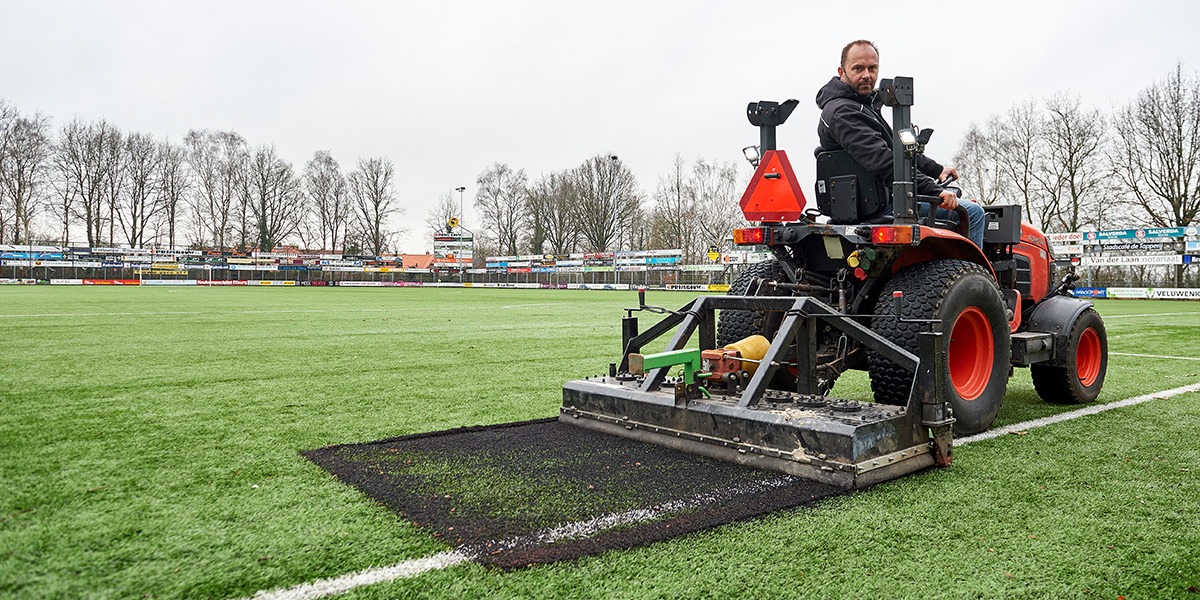 Kunstgras onderhoud
